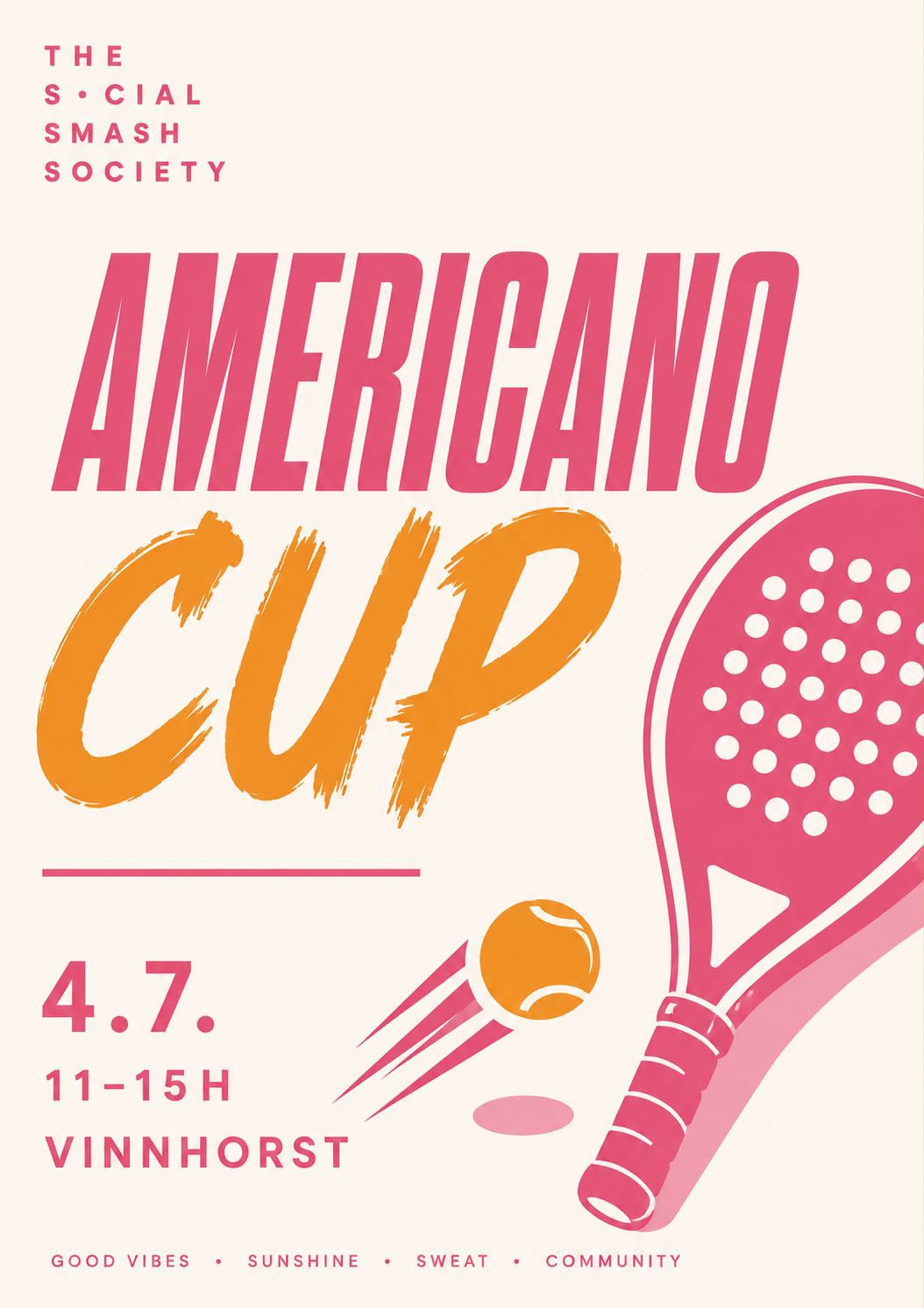 Americano Cup Flyer