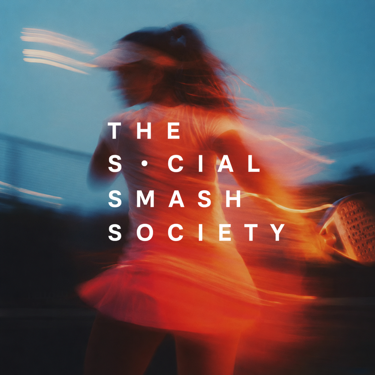 Padel Smash auf dem Court